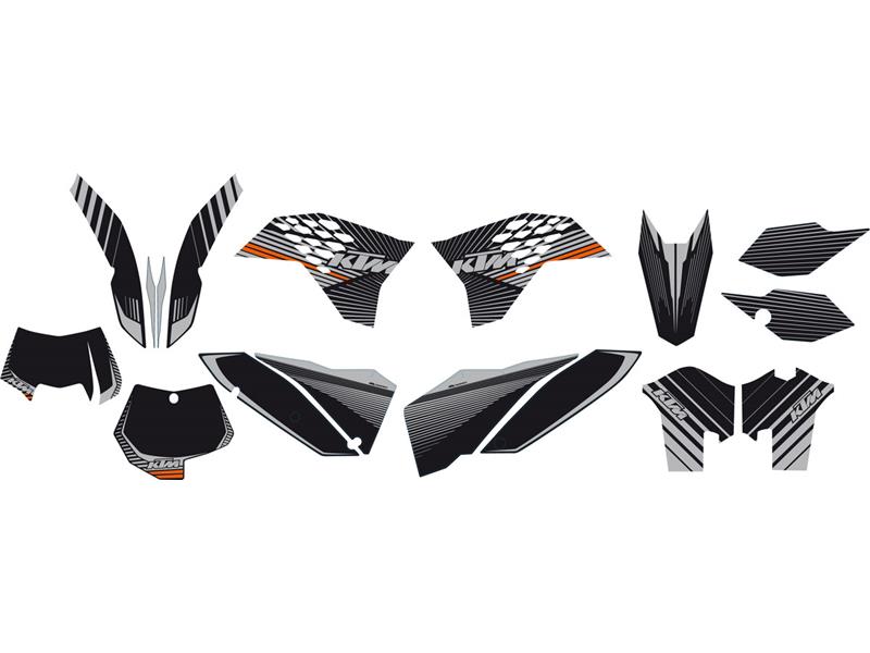Chrome graphics kit - JD Racing