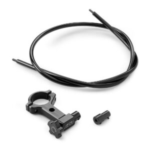 Factory brake lever adjustment wheel