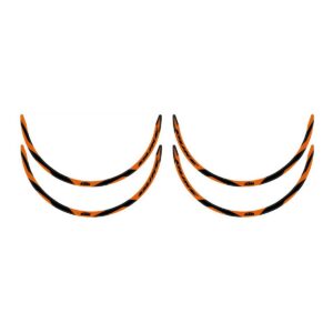Wheel trim ring sticker kit