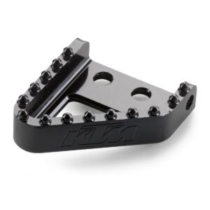 Footbrake lever step plate