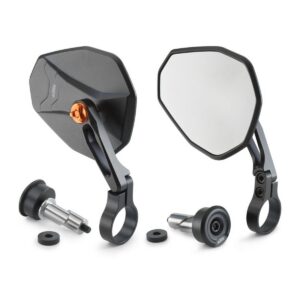 Handlebar end mirror set