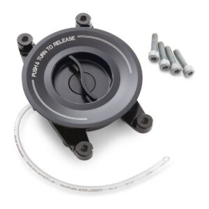 Fuel tank quick lock