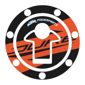 Fuel tank cap sticker