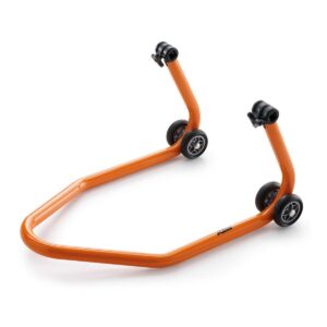 Rear wheel work stand