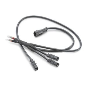 Wiring harness for case locking system